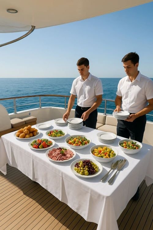 Yacht catering 2