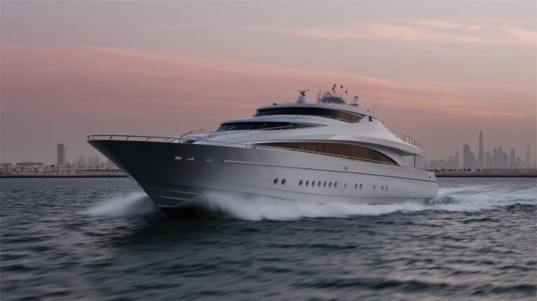 yacht in Dubai